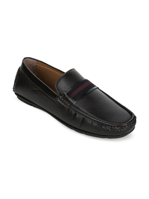 

Liberty Men Brown Textured Formal Loafers