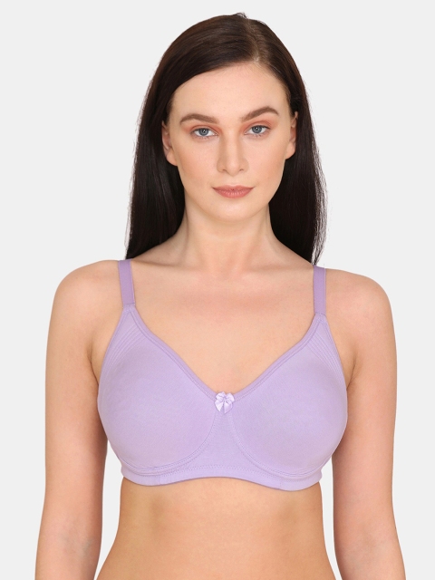 

Zivame Purple Half Coverage T-shirt Bra