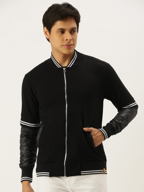 

Campus Sutra Men Black Sweatshirt