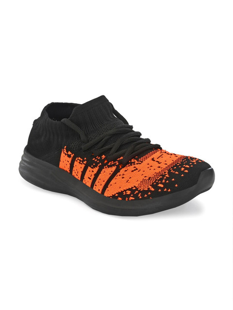 

Yuuki Men Black Mesh Running Non-Marking Shoes