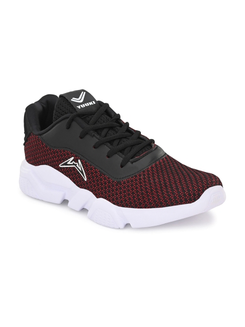 

Yuuki Men Red Mesh Running Non-Marking Shoes