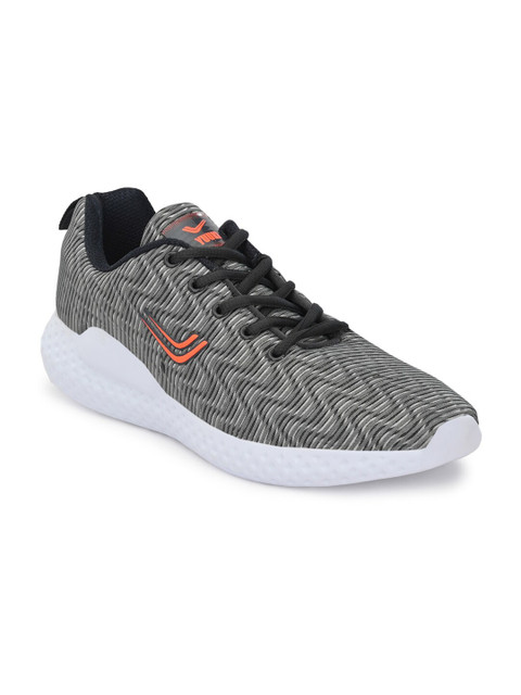 

Yuuki Men Grey Mesh Running Non-Marking Shoes