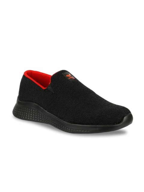 

Yuuki Men Black Mesh Running Non-Marking Shoes