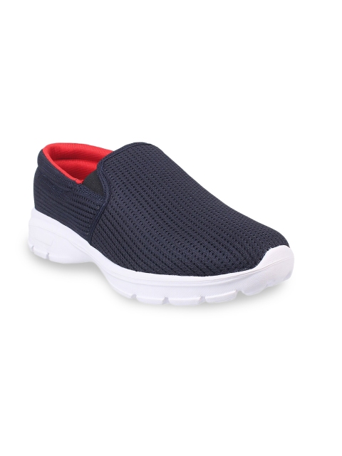 

Yuuki Men Navy Blue Mesh Walking Non-Marking Shoes