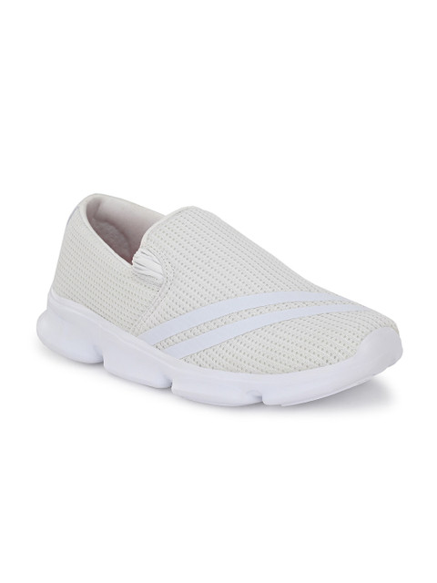 

Yuuki Men White Mesh Walking Non-Marking Shoes