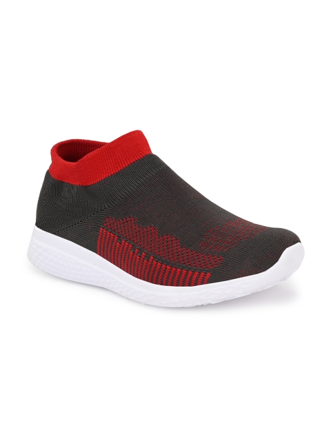 

Yuuki Men Grey Mesh Walking Non-Marking Shoes