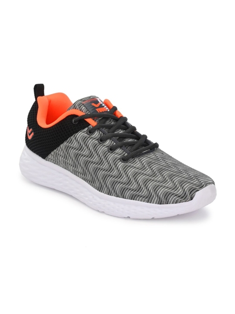 

Yuuki Men Grey Mesh Running Non-Marking Shoes