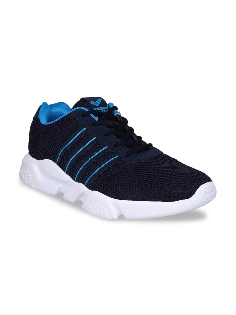 

Yuuki Men Navy Blue Mesh Running Non-Marking Shoes