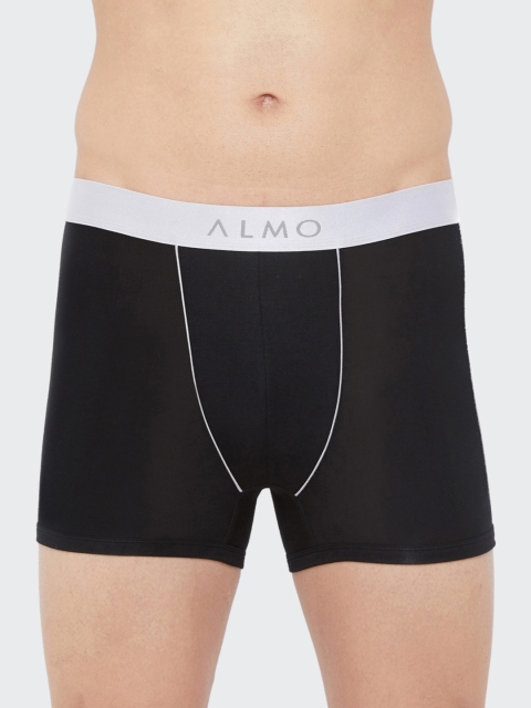 

Almo Wear Men Black Solid Dario Classic Micro Modal Trunk - Fabio-T-102