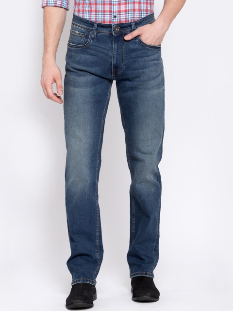 

Pepe Jeans Men Blue Straight Fit Light Fade Stretchable Jeans