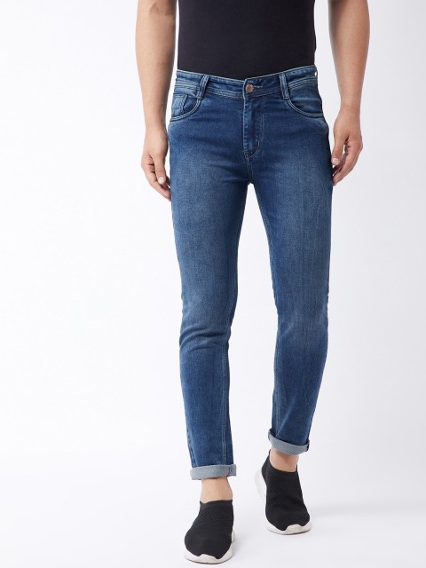 

Purple Feather Men Blue Mid-Rise Light Fade Skinny Fit Stretchable Jeans