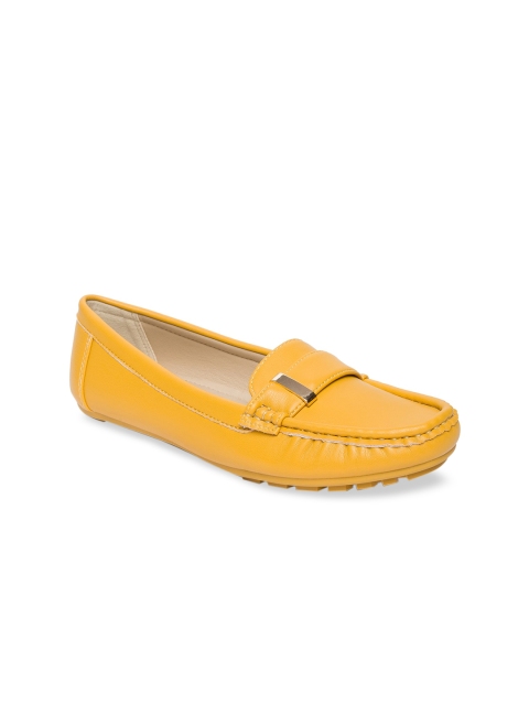 

CERIZ Women Yellow Loafers