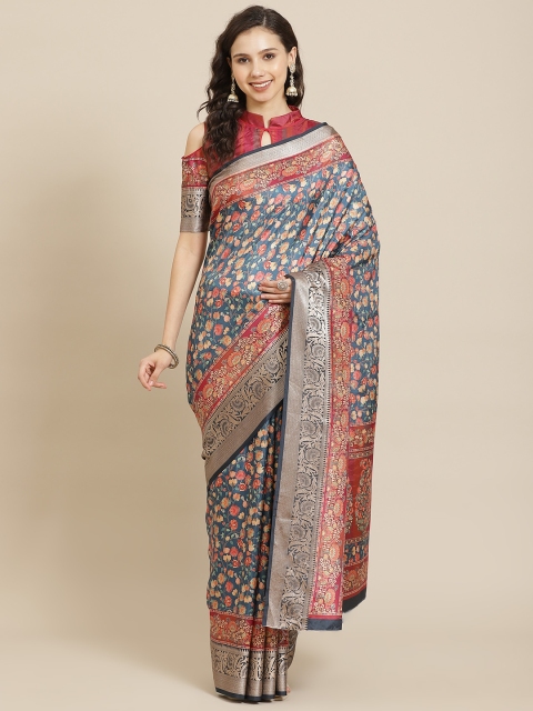 

SHANGRILA Multicoloured Ethnic Motifs Saree, Multi