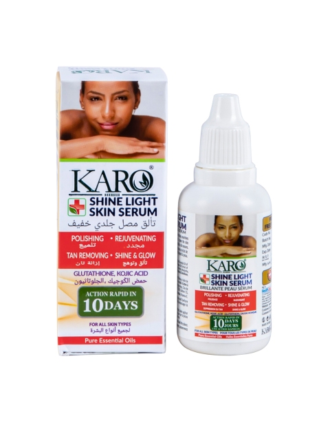 

Karo Shine Light Skin Serum 30ml, Transparent