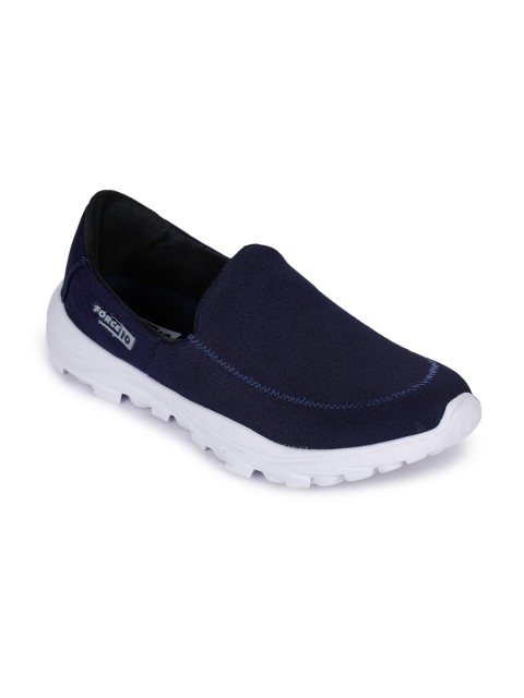 

Liberty Men Navy Blue Mesh Running Non-Marking Shoes