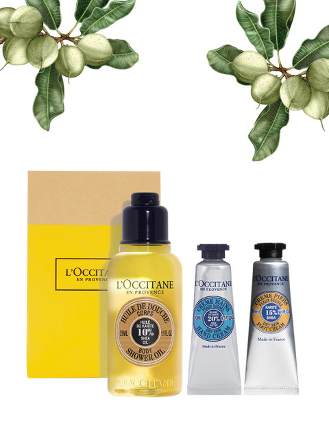 

LOccitane en Provence Dry Skin Starter Pack, Transparent