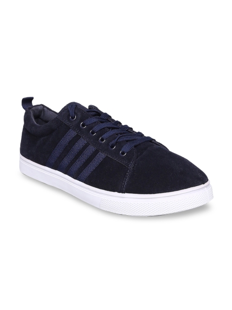 

Ajile by Pantaloons Men Navy Blue Solid Sneakers