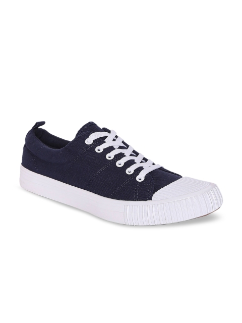 

Ajile by Pantaloons Men Navy Blue Solid Lace-Ups Sneakers