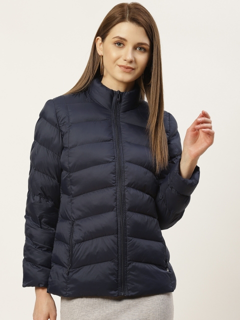 

Monte Carlo Women Navy Blue Puffer Jacket