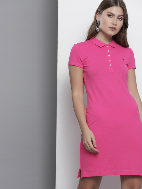 

Tommy Hilfiger Magenta Pink T-shirt Dress