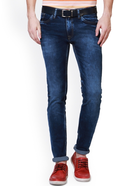

Allen Solly Men Navy Slim Fit Low-Rise Clean Look Jeans, Navy blue
