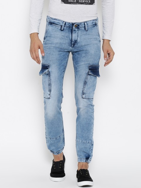 

Solly Jeans Co. by Allen Solly Men Blue Slim Fit Low-Rise Clean Look Jeans
