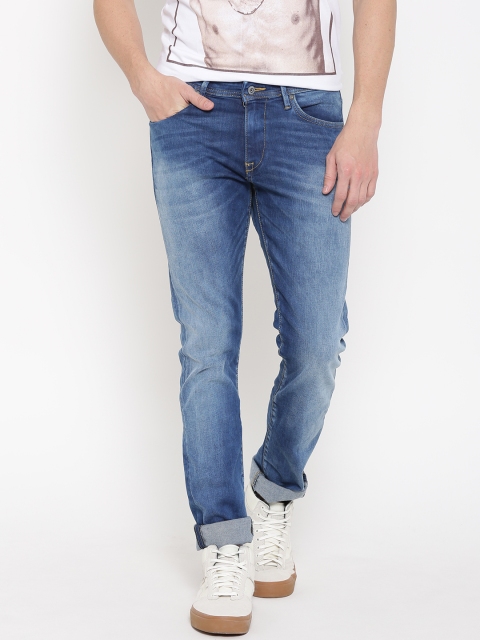 

Allen Solly Men Blue Tapered Fit Stretchable Jeans