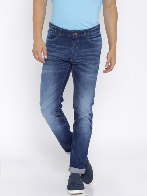 

Allen Solly Men Blue Super Skinny Fit Mid Rise Clean Look Jeans
