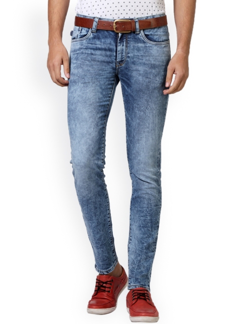 

Solly Jeans Co. by Allen Solly Men Blue Skinny Fit Low Rise Clean Look Jeans