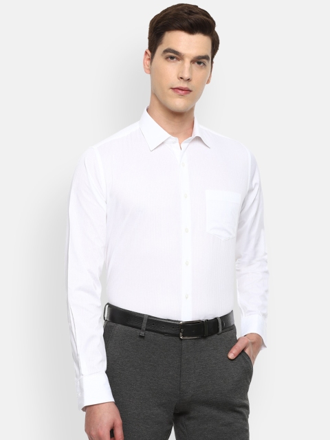 

Van Heusen Men White Slim Fit Formal Shirt