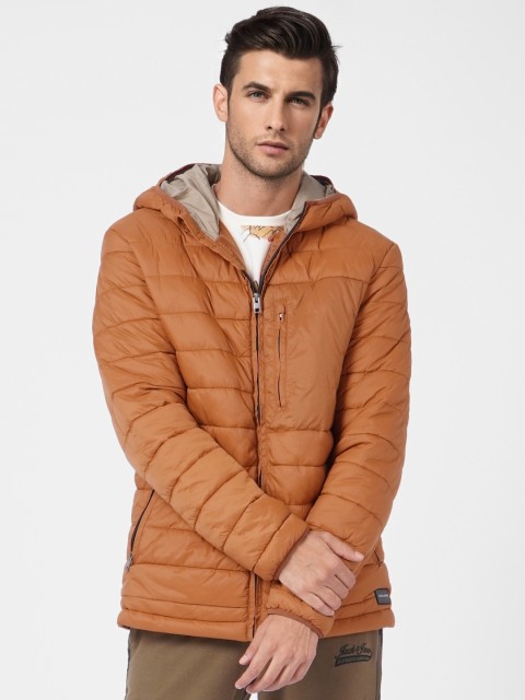 

Jack & Jones Men Brown Padded Jacket