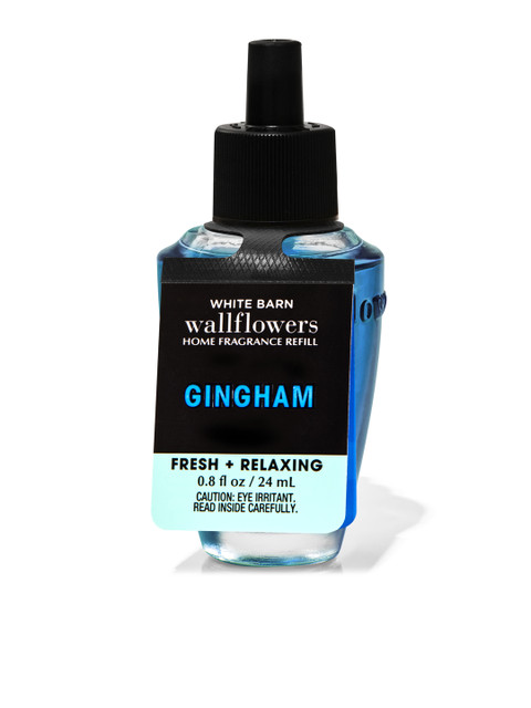 

Bath & Body Works White Barn Gingham Wallflowers Home Fragrance Refill - 24 ml, Blue