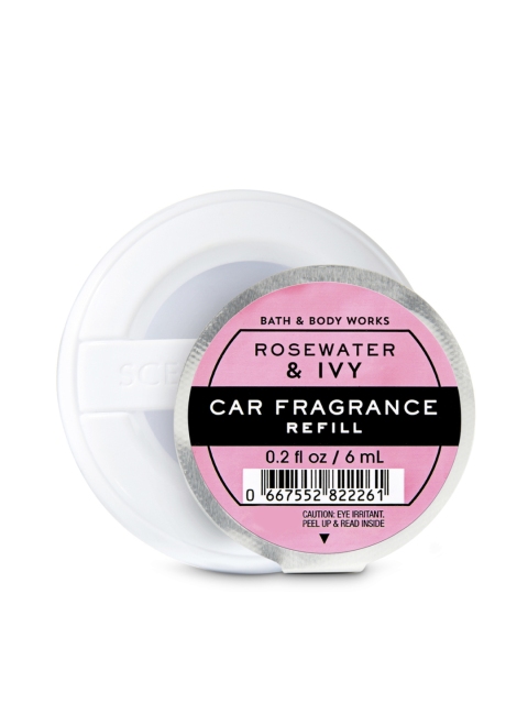 

Bath & Body Works Rose Water & Ivy Car Fragrance Refill 6ml, Pink
