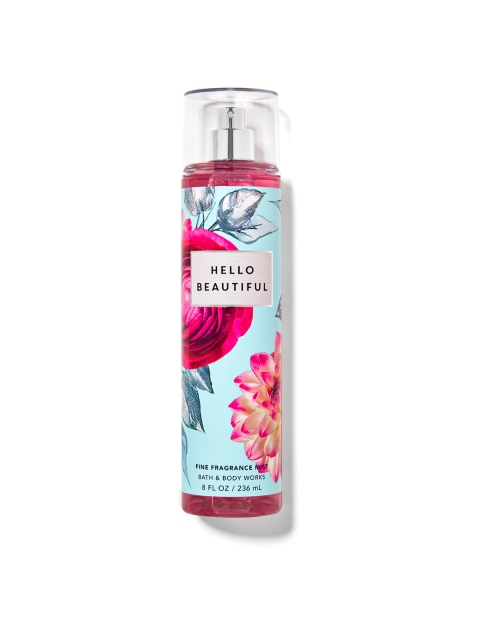 

Bath & Body Works Women Hello Beautiful Fine Fragrance Mist - 236 ml, Blue