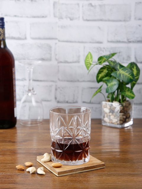 

Nachtmann Set Of 6 Transparent Textured Whisky Glasses