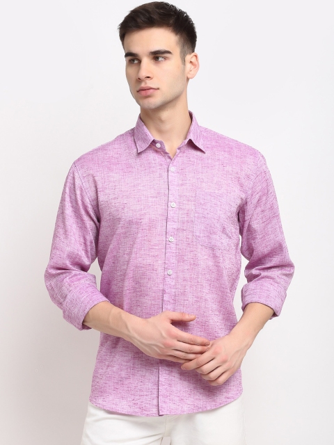 

JAINISH Men Purple Regular Fit Casual Shirt