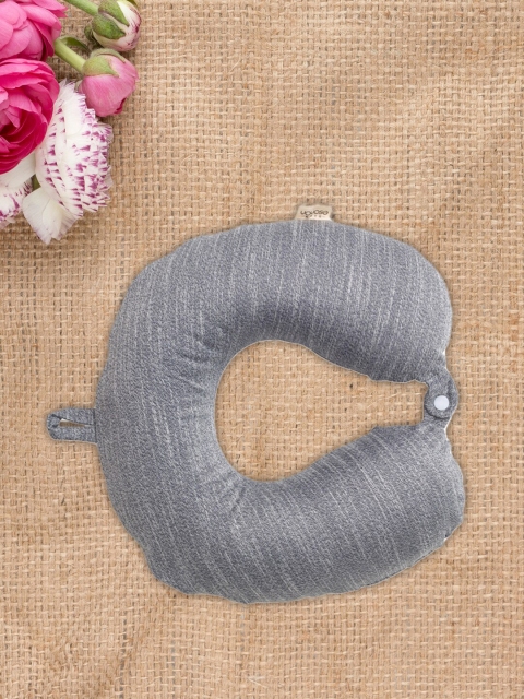 

YOYOSO Grey Solid Travel Neck Pillow