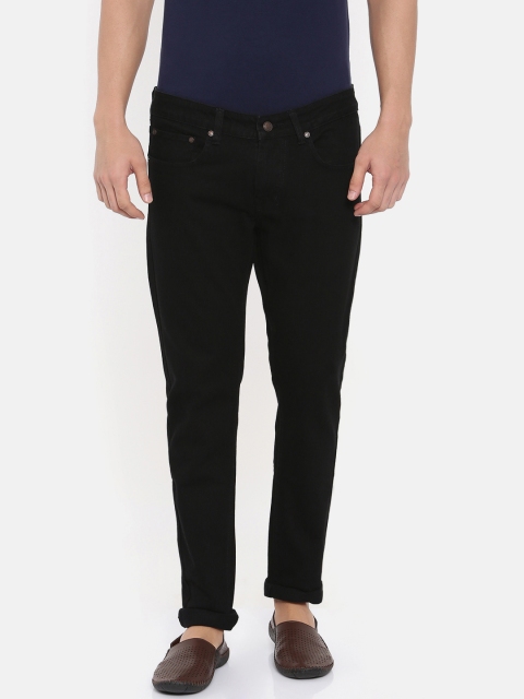 

American Crew Men Black Slim Fit Stretchable Jeans