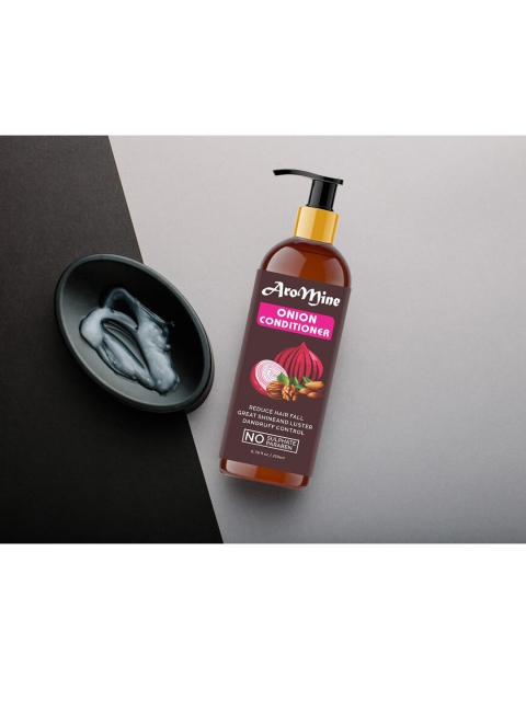 

AroMine Onion Hair Growth & Hair Fall Control Conditioner 200gm, White