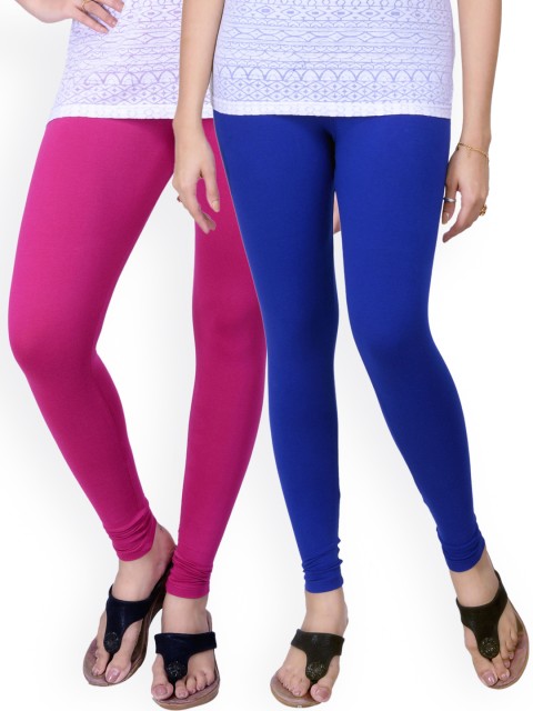 

LYRA Pack of 2 Ankle-Length Leggings, Blue