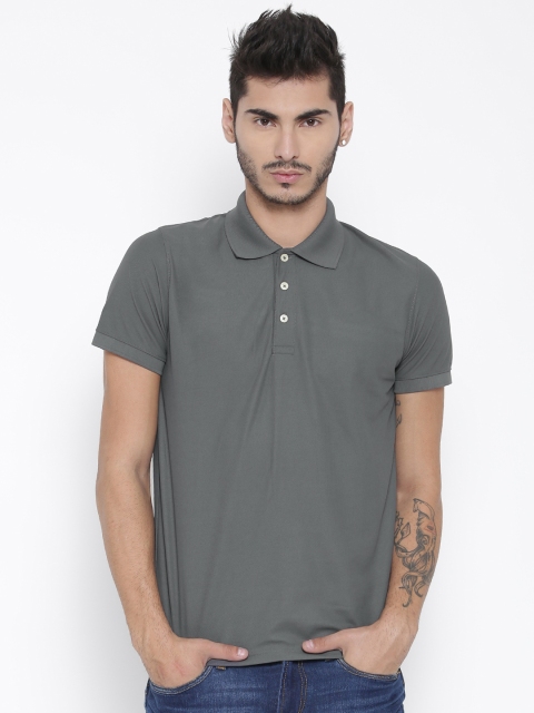 Aventura Outfitters Men Grey Polo T-shirt available at myntra for Rs.179