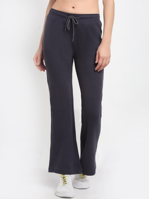 

Club York Women Charcoal Grey Track Pants