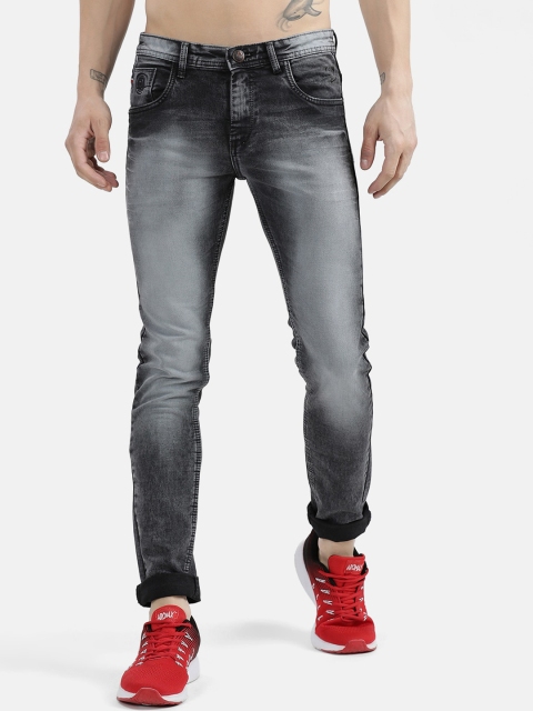 

V2 Value & Variety Men Grey Heavy Fade Jeans