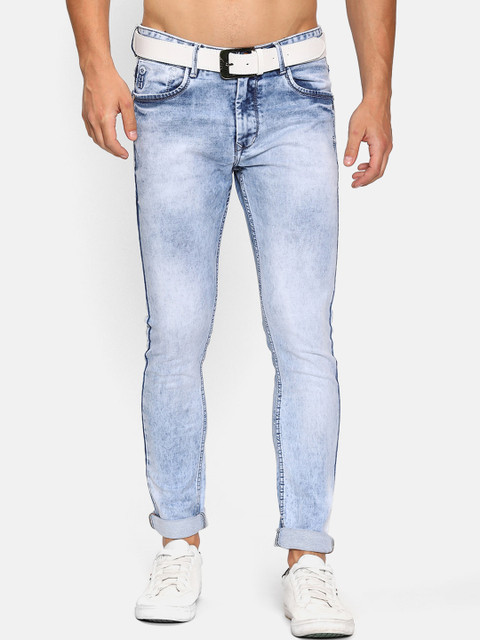 

V2 Value & Variety Men Blue Heavy Fade Jeans