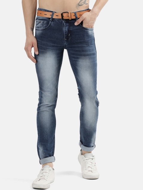 

V2 Value & Variety Men Blue Heavy Fade Jeans