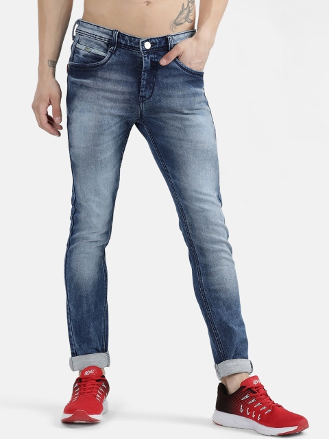 

V2 Value & Variety Men Blue Mid Rise Heavy Fade Jeans