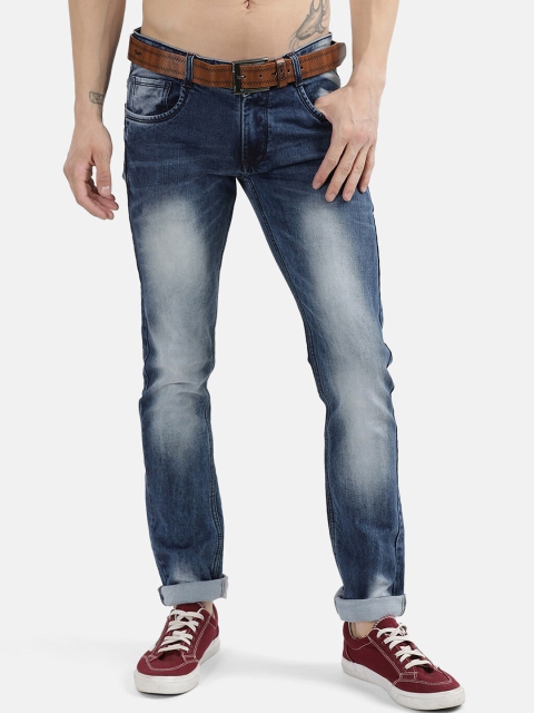 

V2 Value & Variety Men Blue Heavy Fade Jeans