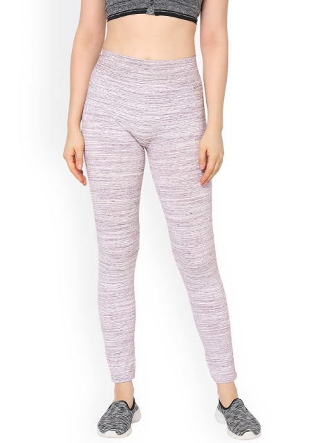 

Sweet Dreams Womens Purple Striped Tights