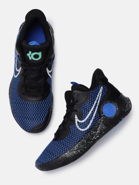 

Nike Unisex Black & Blue KD Trey 5 IX EP Basketball Shoes