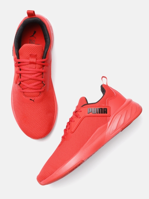 

Puma Men Red Solid Erupter Running Shoes